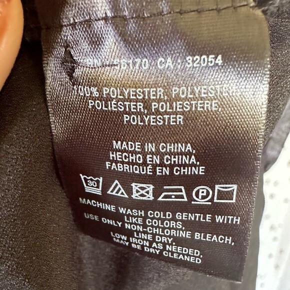 Anthropologie Maeve Brelin Floral Sheer Mix Print Button Down Lined Dress PS - Picture 9 of 9